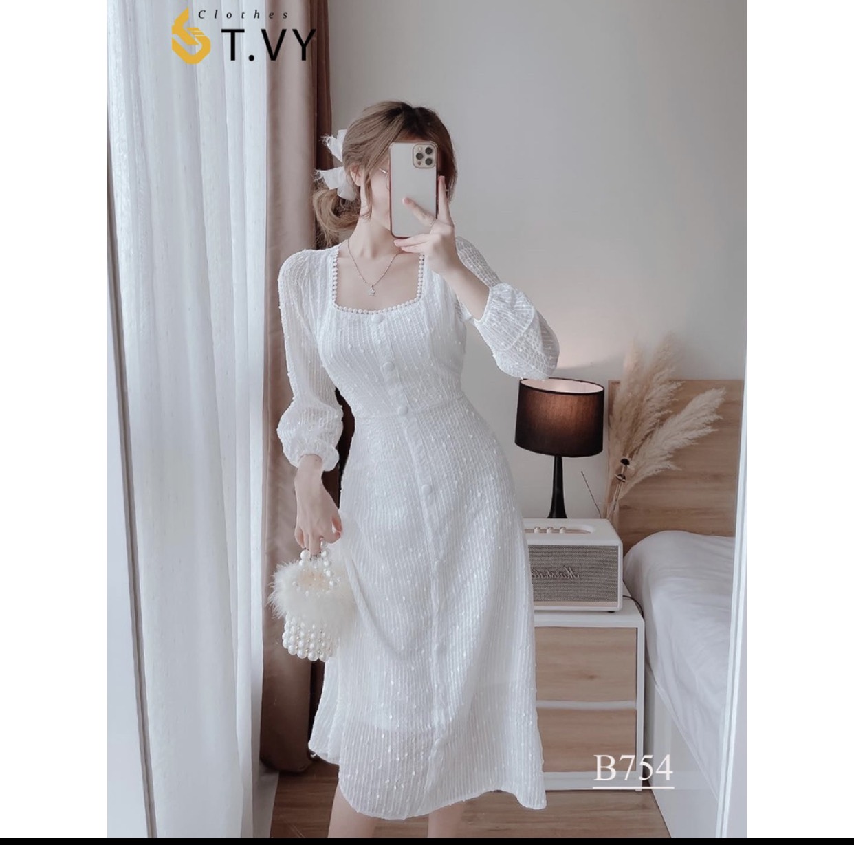 Đầm suông phối ren đẹp tinh tế thanh lịch
