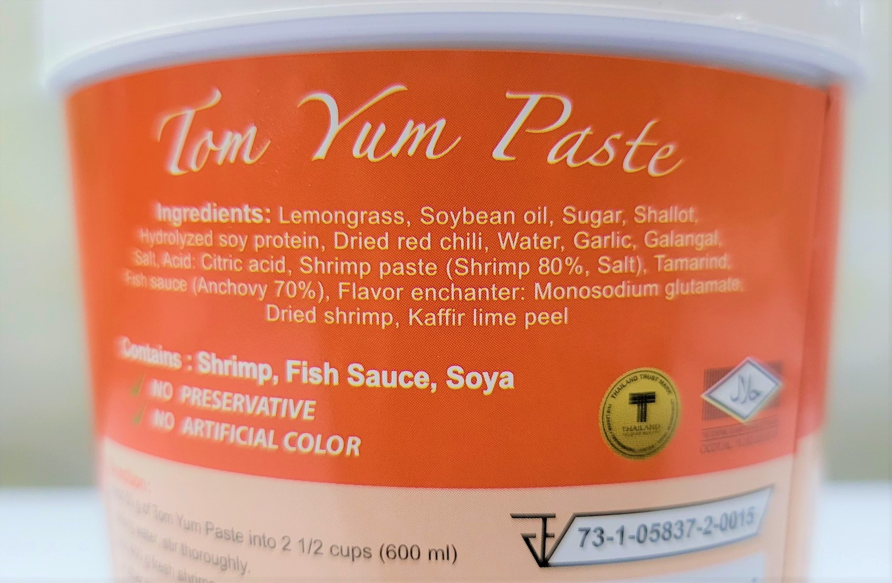 [Hộp 400g - TOM YUM] GIA VỊ LẨU THÁI [Thailand] MAE PLOY Paste (halal)
