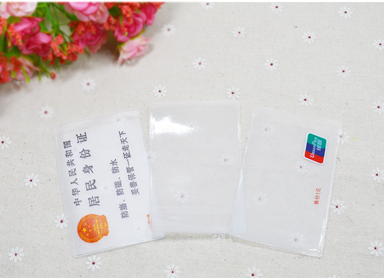 Combo 10 Vỏ Bọc Thẻ Căn Cước, Atm, Thẻ Nhân Viên