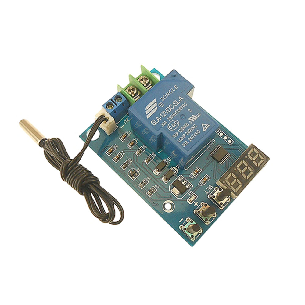 DC12V 30A Thermostat High Precision Temperature Controller Digital Display Temperature Control Board Constant Temperature Switch