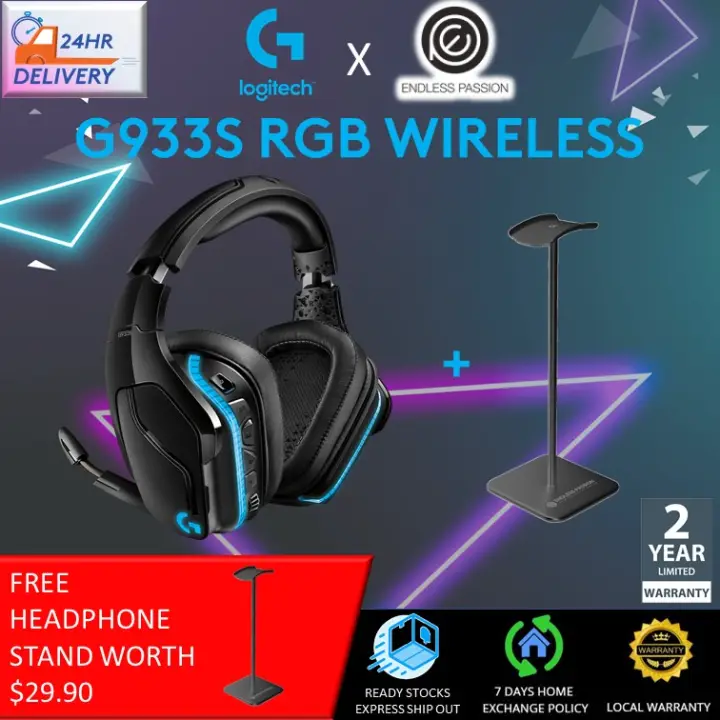 logitech g935 wireless 7.1 surround sound lightsync gaming headset review
