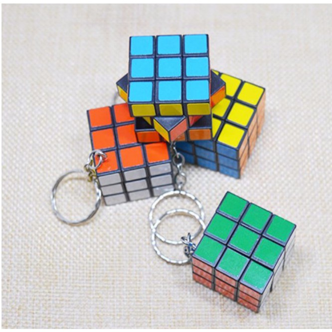 Móc Khóa Rubik 3x3x3 (Cm)