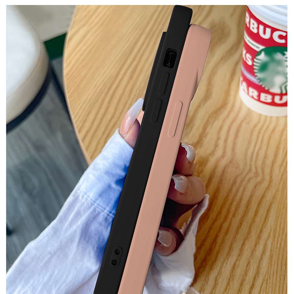 Hontinga Casing Case For Samsung Galaxy Note 8 Note 9 Case Cute Kuromi Square Soft Silicone Full Cover Camera Protection Shockproof Rubber Cases Back Cover Phone Casing Softcase For Boys Girls