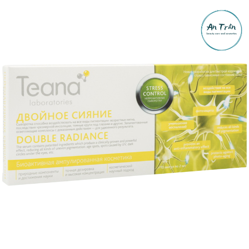 Serum teana double radiance làm sáng da siêu mạnh, đặc trị nám, tàn nhang, thâm, quầng