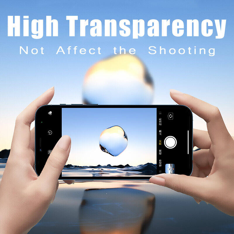 BOCH Miếng Bảo Vệ Ống Kính Máy Ảnh Cho iPhone 14 Pro Max Plus 13 12 11 Pro Max Mini Kính Cường Lực HD Cao Cấp Miếng Dán Màn Hình Ống Kính Hợp Kim Nhôm Hàng Có Sẵn