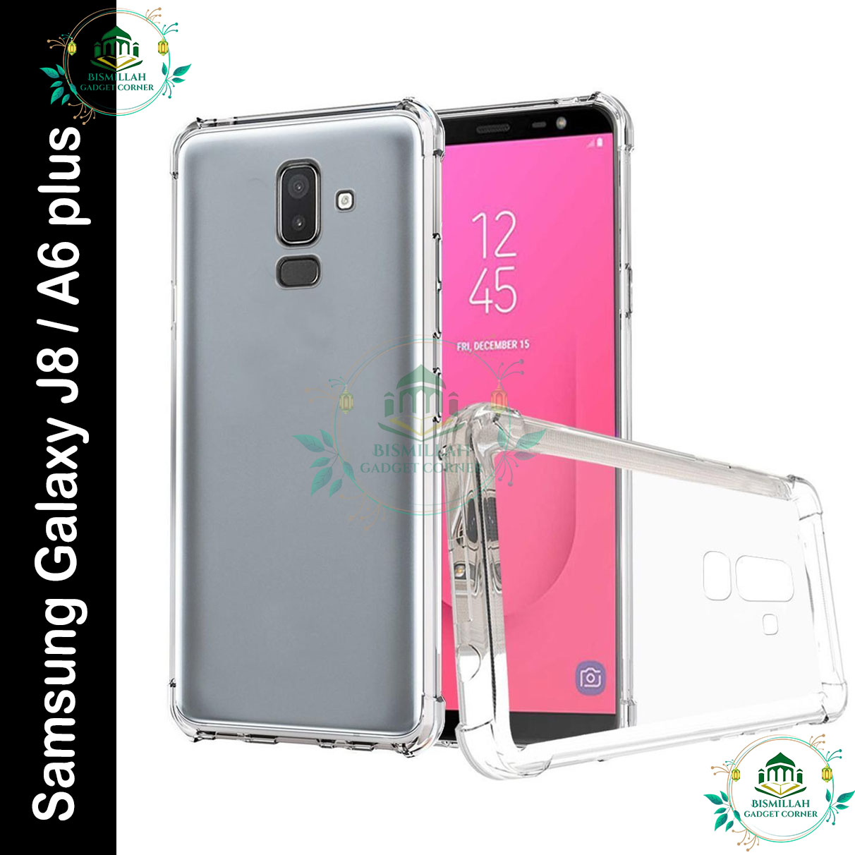 Transparent back cover For Samsung Galaxy J8 Samsung Galaxy A6