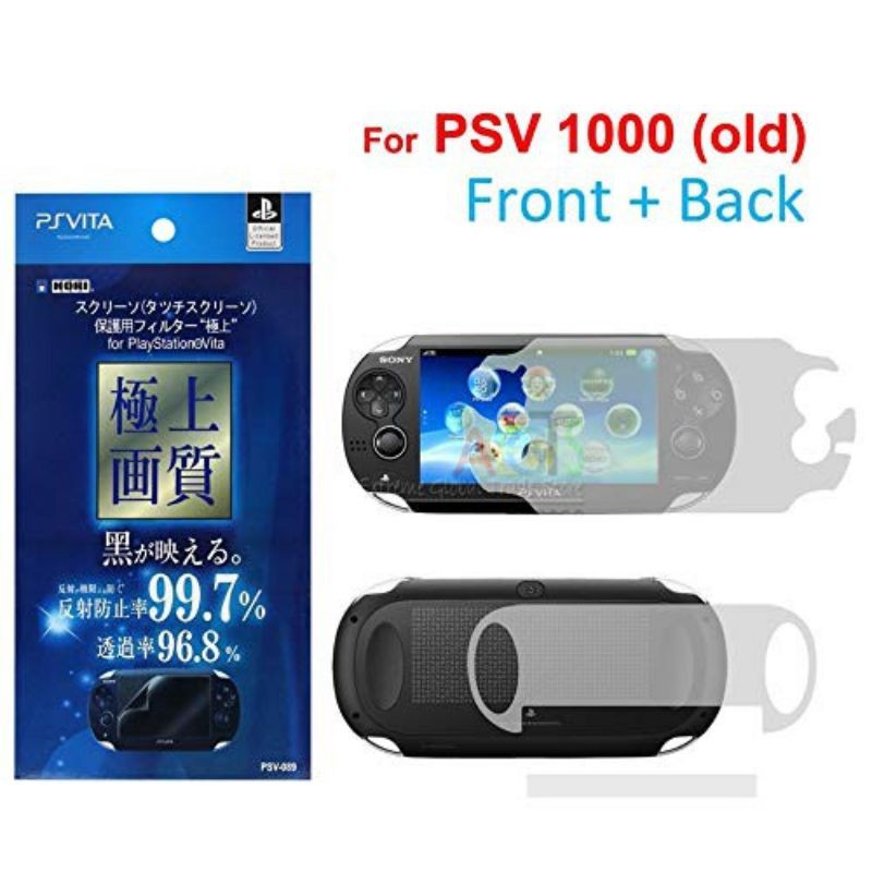 Miếng dán bảo vệ màn hình PS vita 1000, 2000