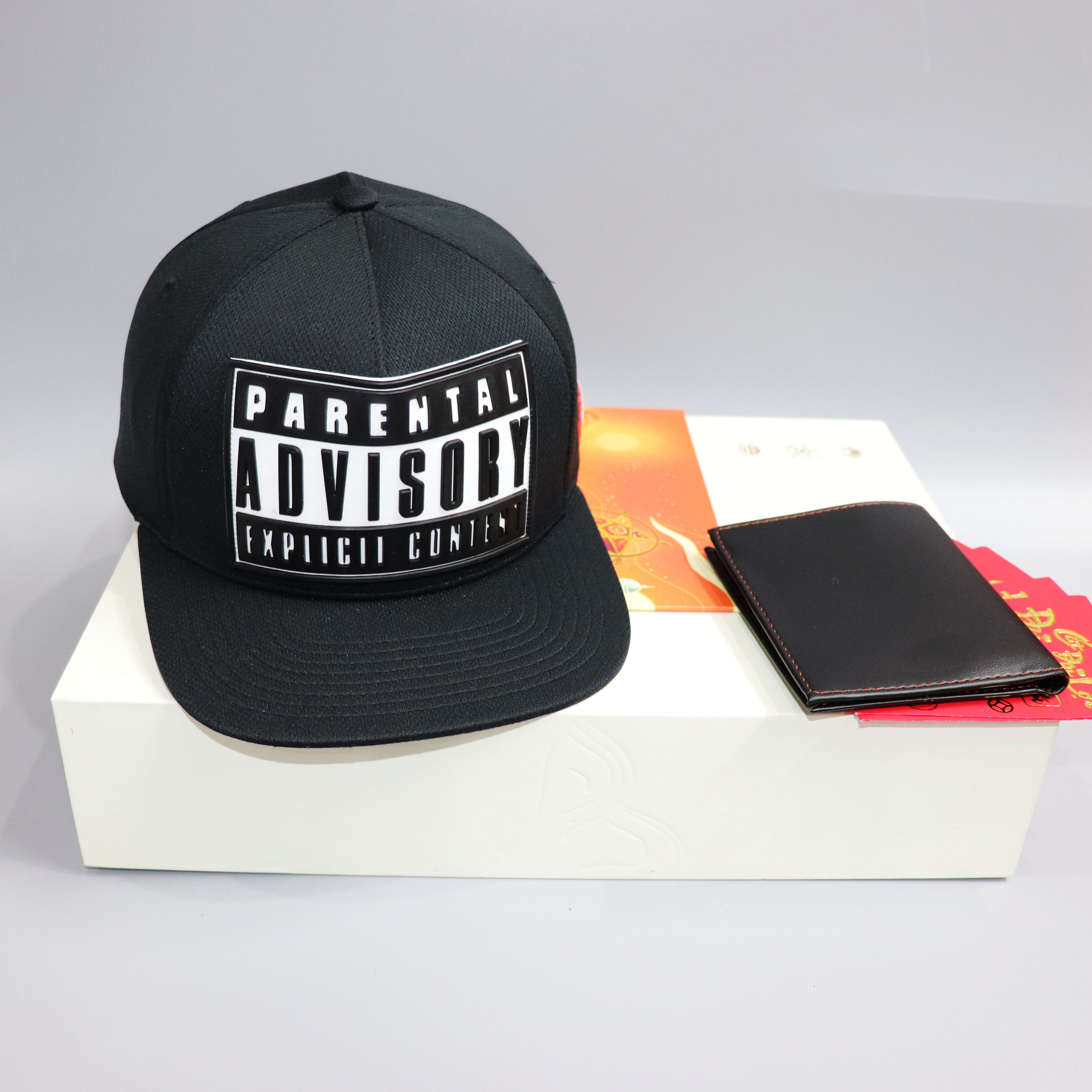 Nón Snapback Advisory Full Đen Logo Trắng- Mũ Lưỡi Trai- Nón Kết