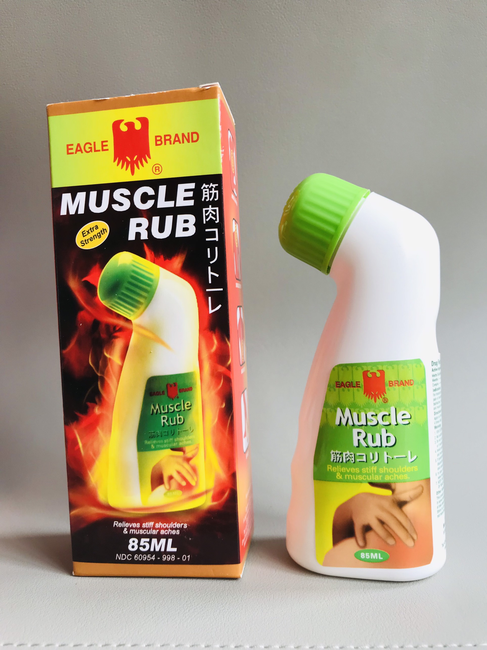 DẦU XOA BÓP HIỆU CON Ó (EAGLE MUSCLE RUB) 85G