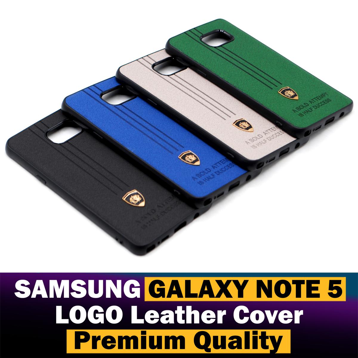 Samsung Galaxy Note 5 Back Cover Premium Quality LOGO Leather Case For Samsung Galaxy Note 5
