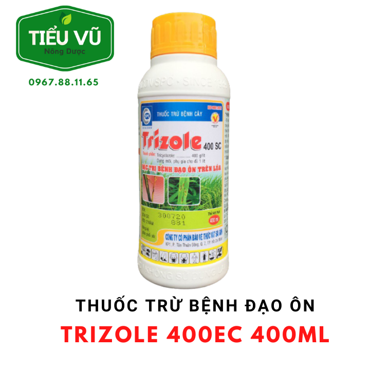 Thuốc trừ bệnh Đạo ôn trên lúa Trizole 400SC 400ml
