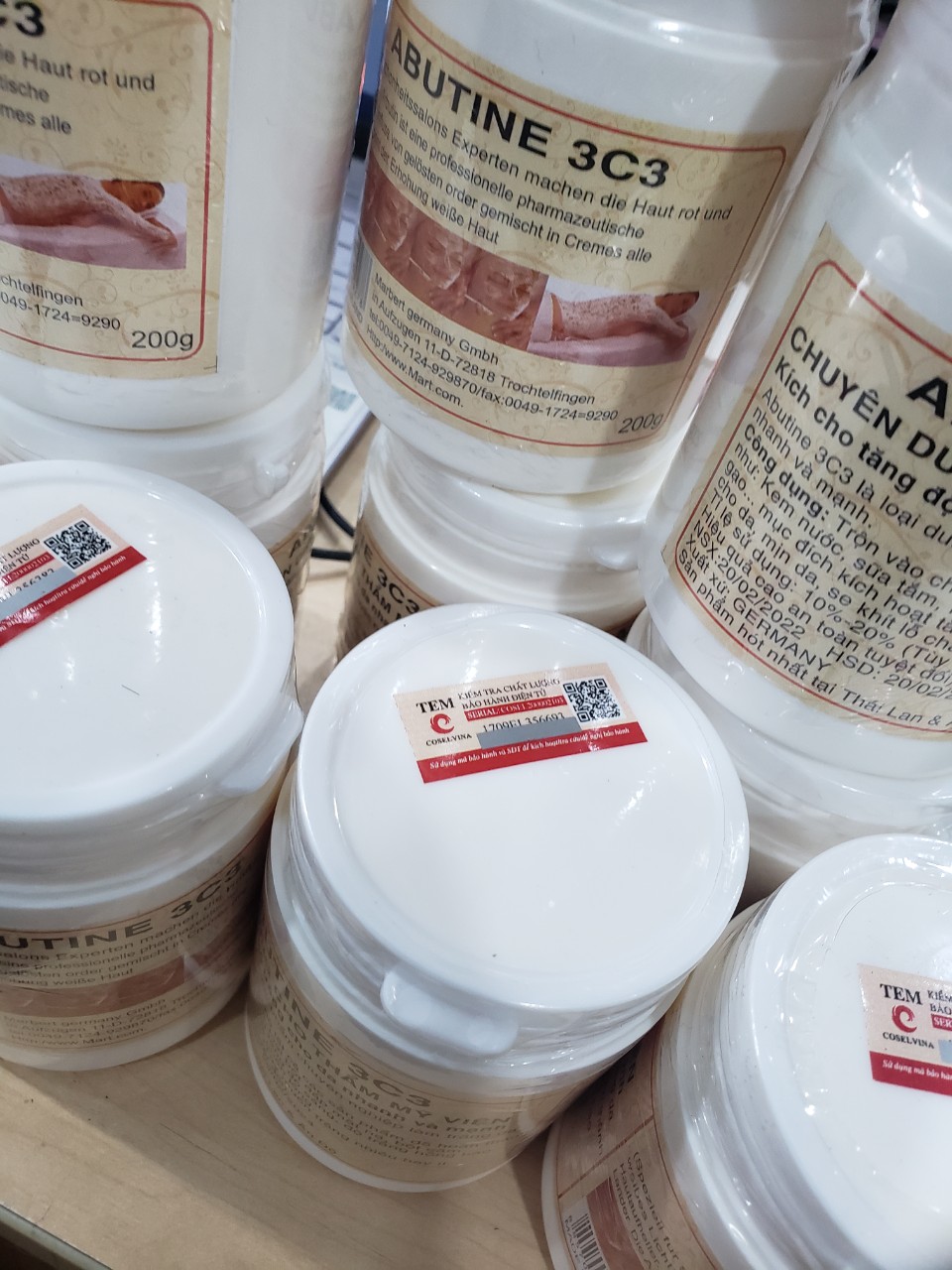 Kem Kích Trắng Abutine 3C3
