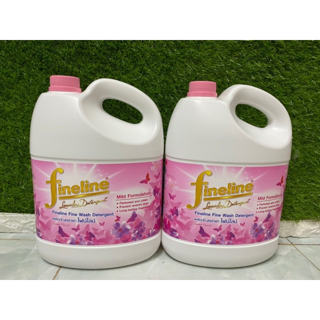 [HCM]Nước giặt Fineline 3000ml Thái Lan (Màu Hồng)