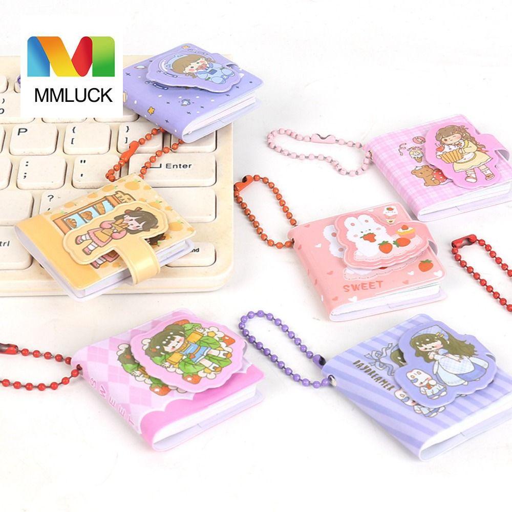 Mmluck Túi Smalll máy tính xách tay mini Mini Với Móc Khóa Túi Notepad Túi Notepad Xách Tay Văn Phòng Cung cấp trường học