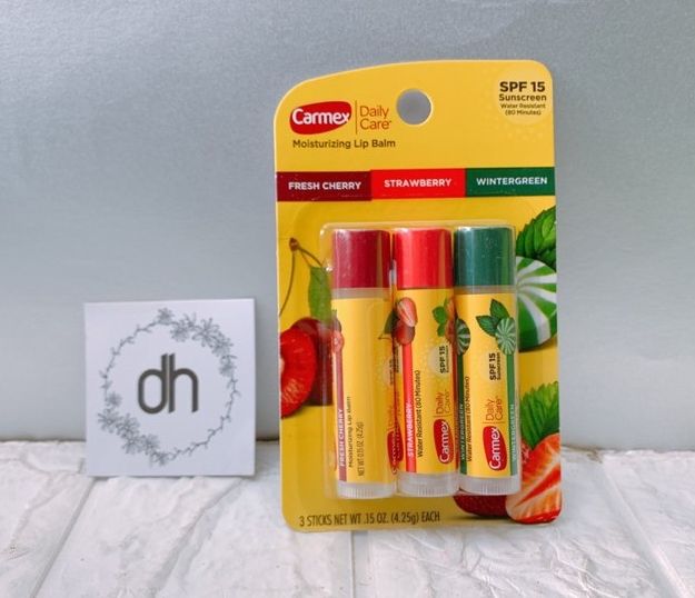 Son dưỡng môi Carmex Mỹ