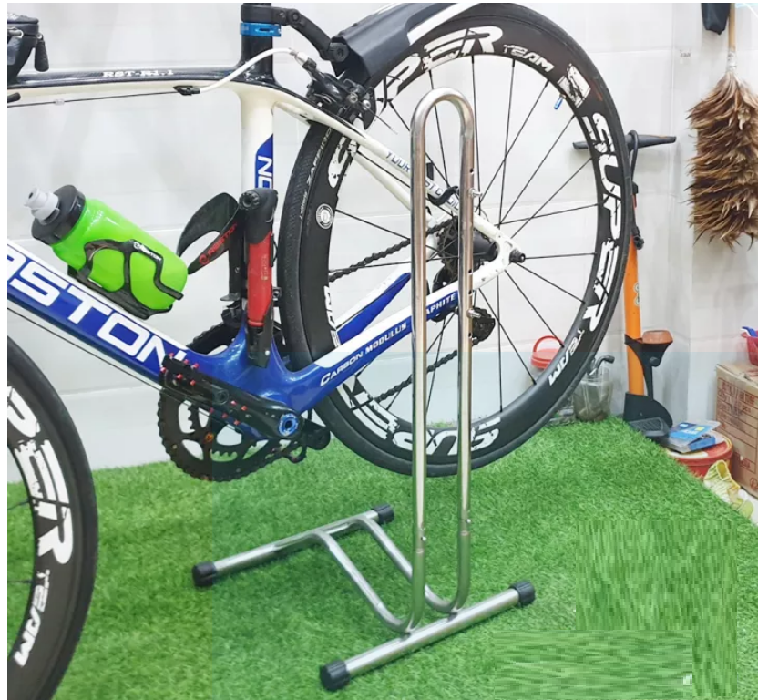 CHÂN CHỐNG XE ĐẠP CHỮ L CÓ MÓC DỰNG BÊN