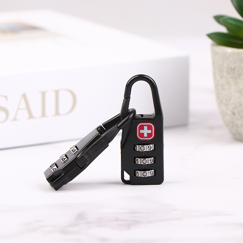 NEW ARRIVAL Portable Alloy Mini Lock Padlock Outdoor Combination Code Number Lock