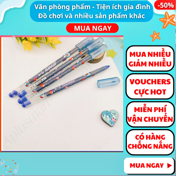 Combo 2 cây bút nước thơm mực xanh mùi nho dễ chịu, giá rẻ ,bút cute ,bút mực nước ,bút nước ,bút nước rẻ ,bút nho , đồ dùng học tập,Aplusmart