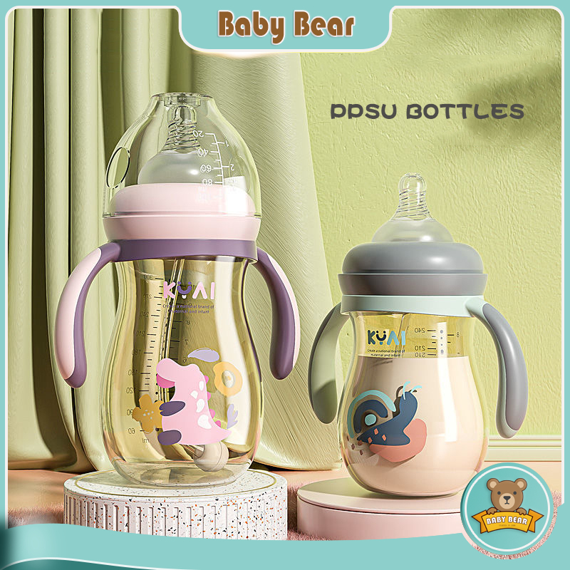 Bình sữa chống đổ dung tích lớn 240ml- 300ml cho bé