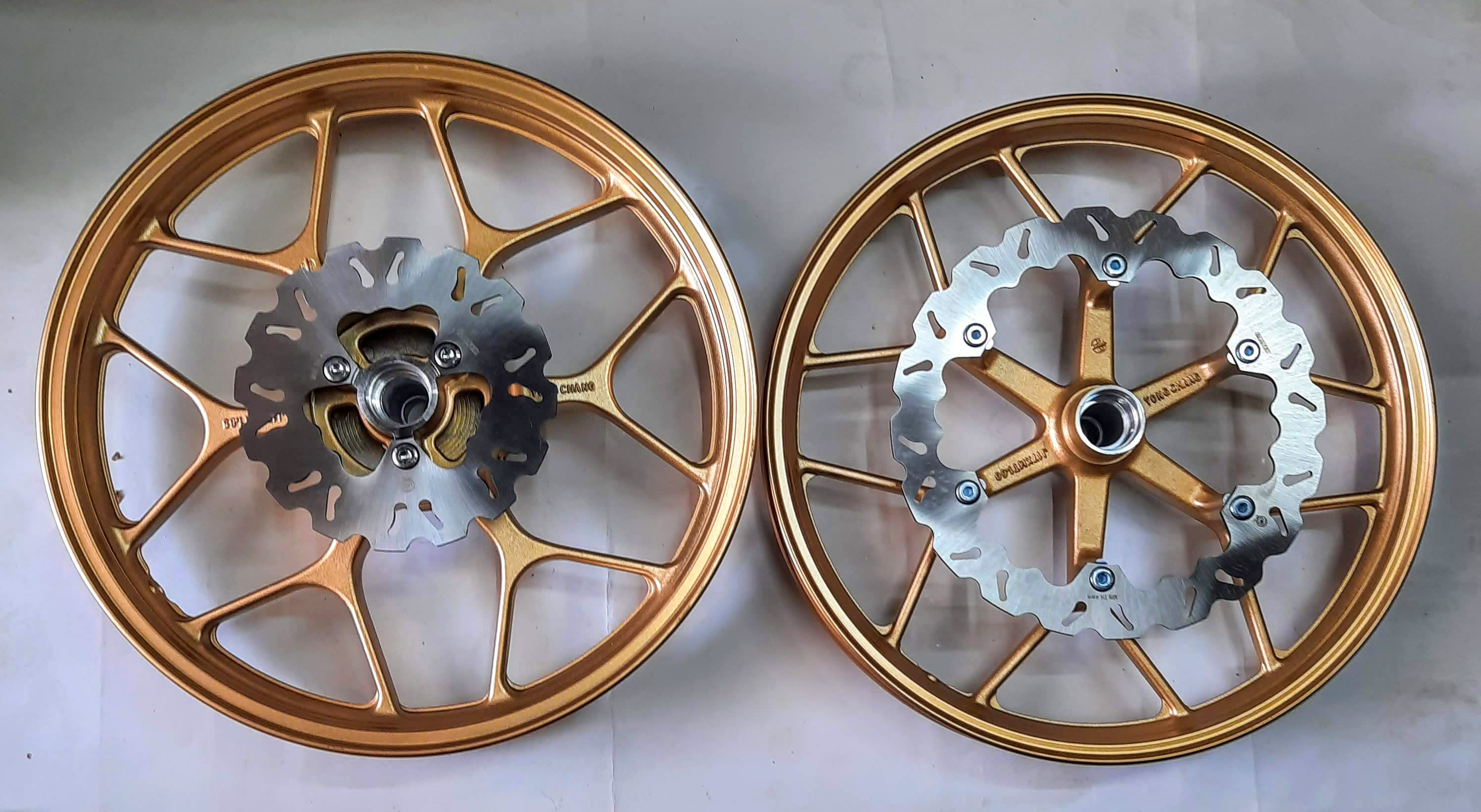 Bánh mâm kiểu Sonic thắng đĩa trước sau