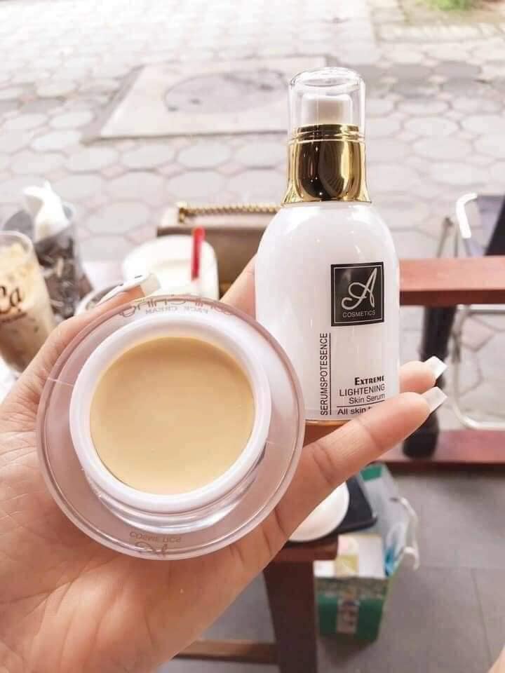 (CHÍNH HÃNG) COMBO SERUM + FACE PHÁP A COSMETICS mẫu mới 2022
