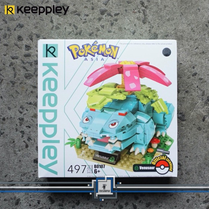 Keeppley Pokemon Lego Pokemon Venusaur Keeppley Pokemon Bulbasaur