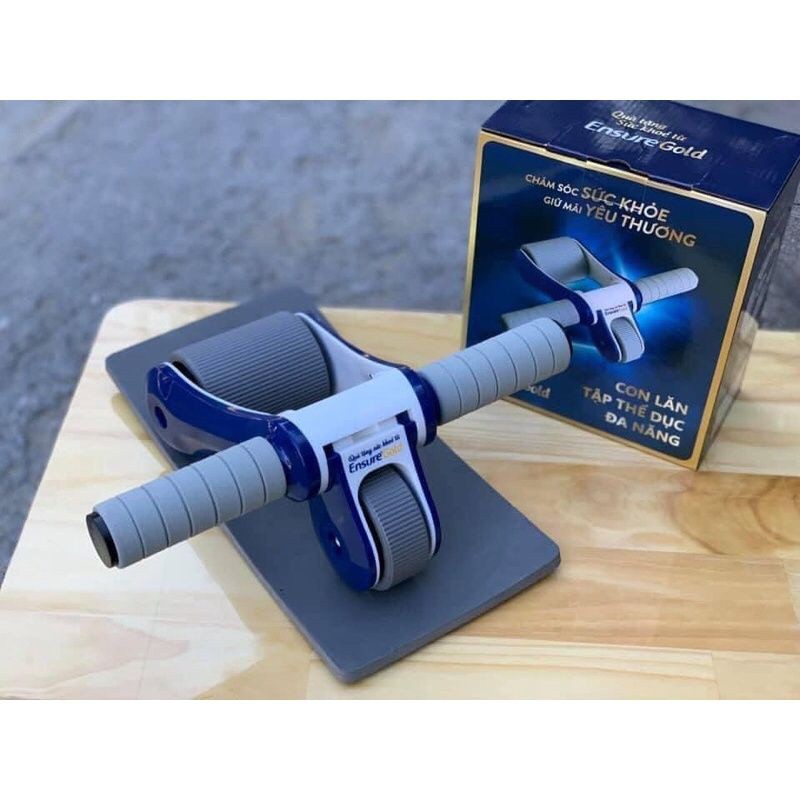 (BH12T) CON LĂN TẬP BỤNG 4 BÁNH ( AB ROLLER AND PUSH UP BAR)