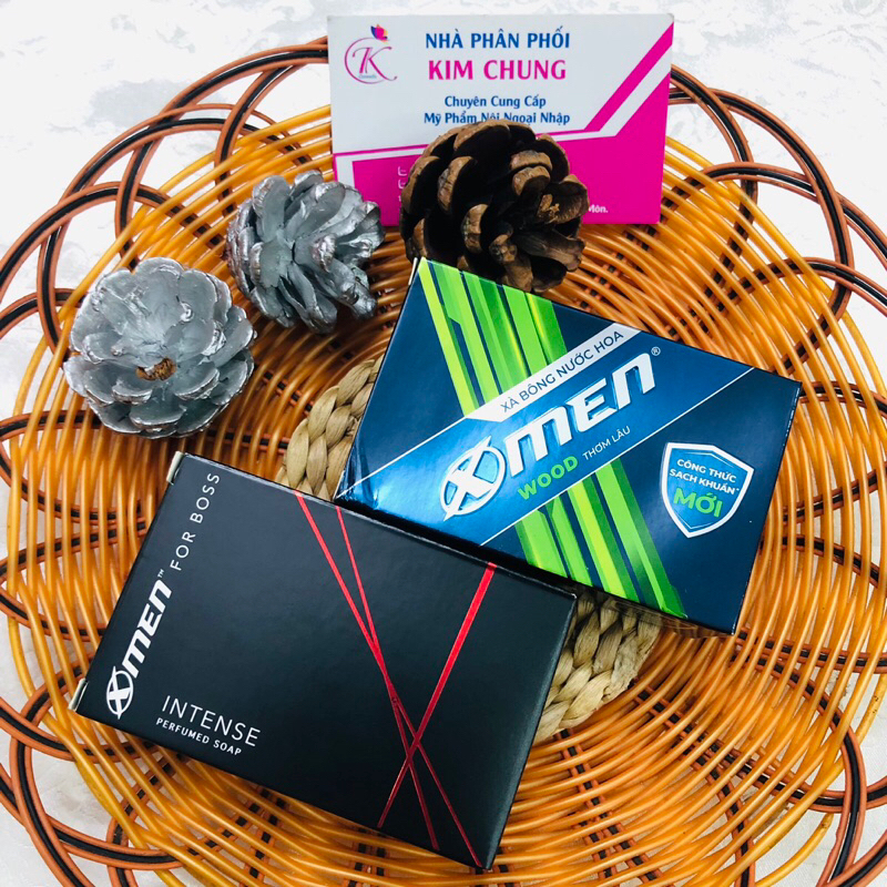 Cục xà phòng tắm Xmen nước hoa 90g (Xmen for Boss 75g)