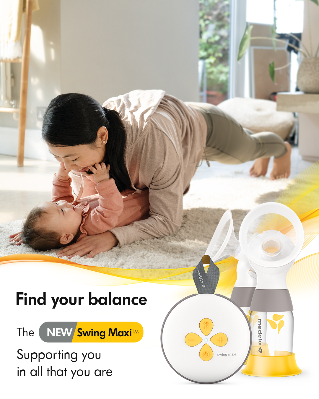 MÁY HÚT SỮA MEDELA SWING MAXI FLEX PLUS [MỸ]