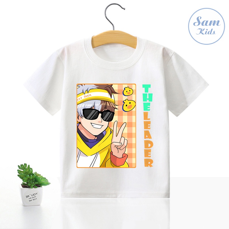 Áo Thun Hero Team Phong Cận Mr.Vịt Simmy Sammy Các Bé Cực Thích