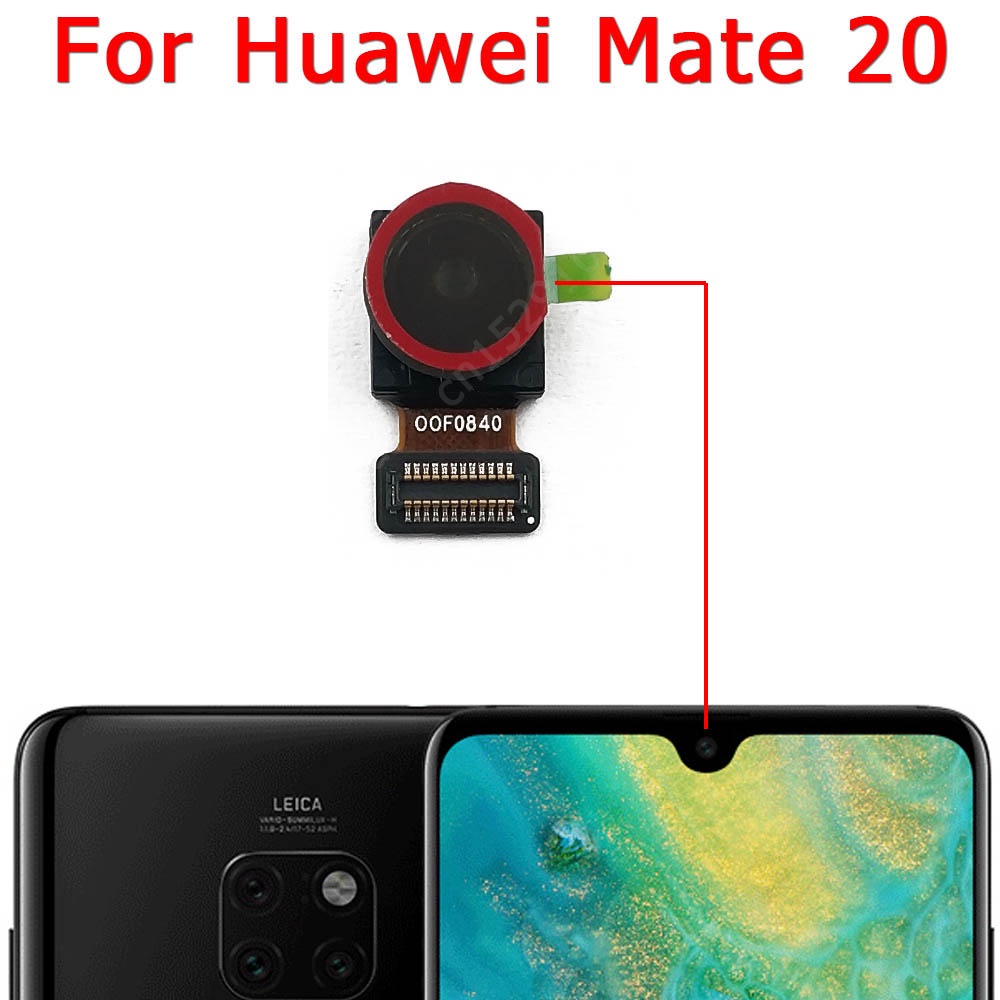 Camera trước chính hãng cho Huawei Mate 8 9 10 20 Lite 30 Pro Selfie mặt trước phụ tùng thay thế mô-đun máy ảnh
