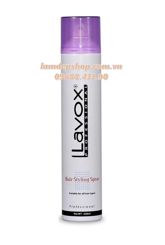 Xịt tạo kiểu - Keo xịt tóc Lavox