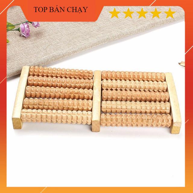 Dụng cụ massage chân bằng gỗ cao cấp