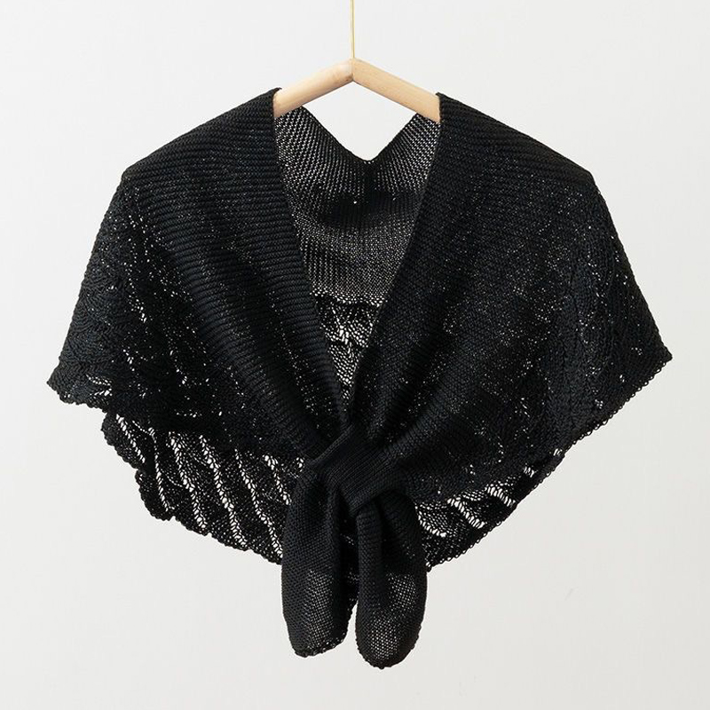 Women's Fashionable Knitted Shawl Can Be Used In All Seasons Versatile High-end Shawl Sun Protection And Warm Scarf. 