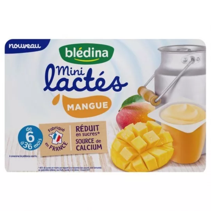 Sữa Chua Nguội Bledina Pháp Cho Bé Từ 6 Tháng