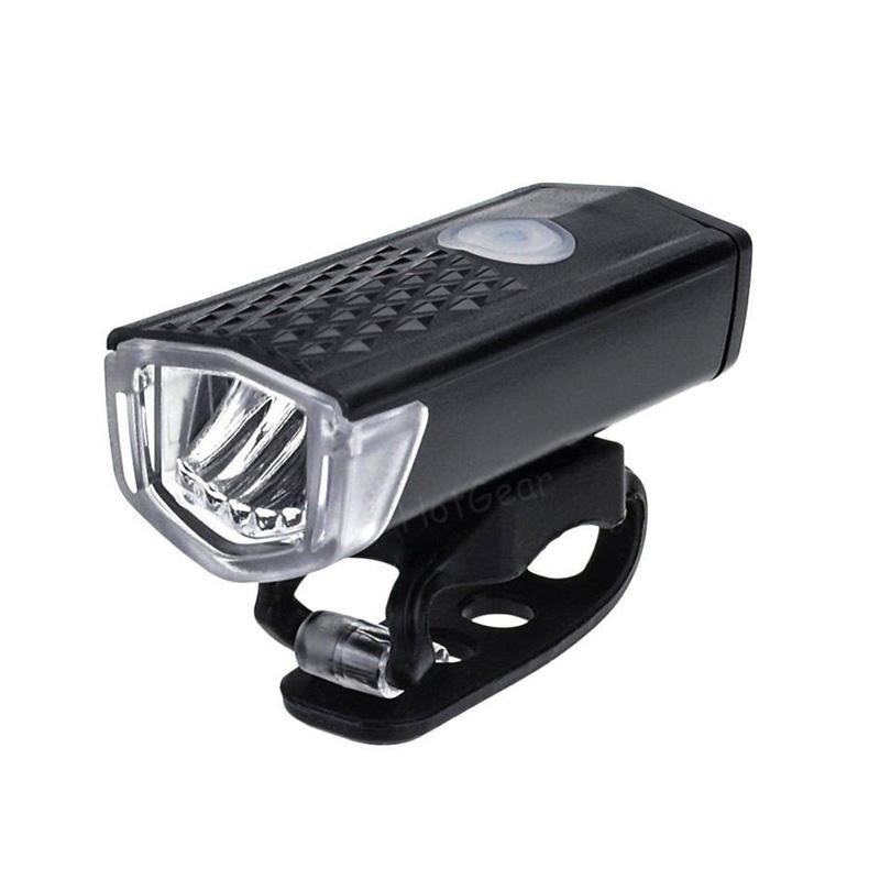 Bright Rechargeable LED Bike Light Bicycle Lamp Front Light USB Headlights