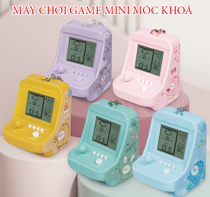 Máy Chơi Game Cầm Tay Có Móc Khóa