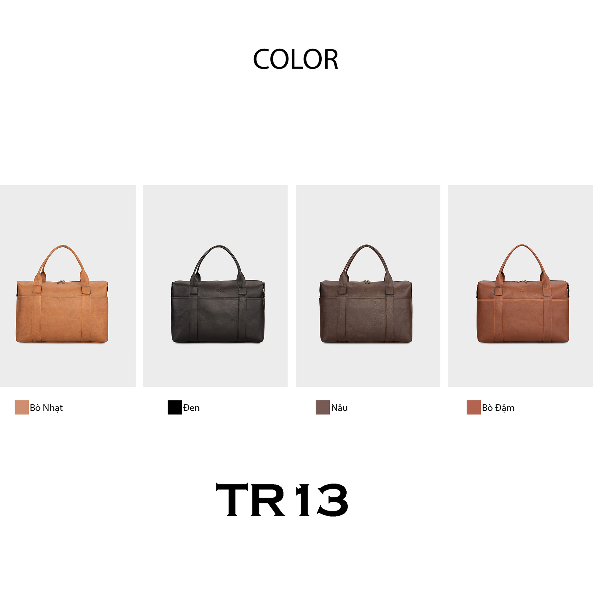 Lata Travel Bag (Large Convenient Men's Fashion - Leather Bag Tr13)