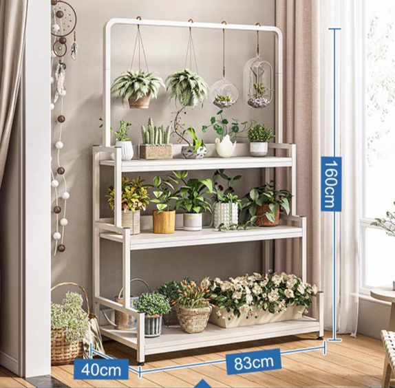 Plant Rack Plant Stand Wooden Plant Self Flower Rack For Indoor Outdoor