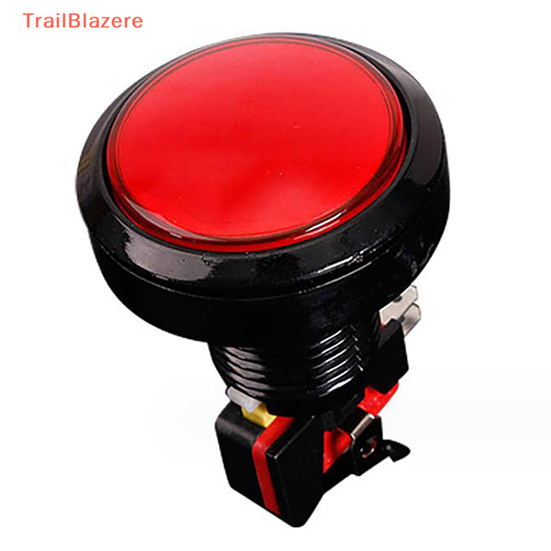 TrailB 1 cái 45 mét push button Arcade nút Led Micro chuyển đổi 12V Power Button chuyển đổi thiết lập màu xanh lá cây Vàng Đỏ Trắng Xanh
