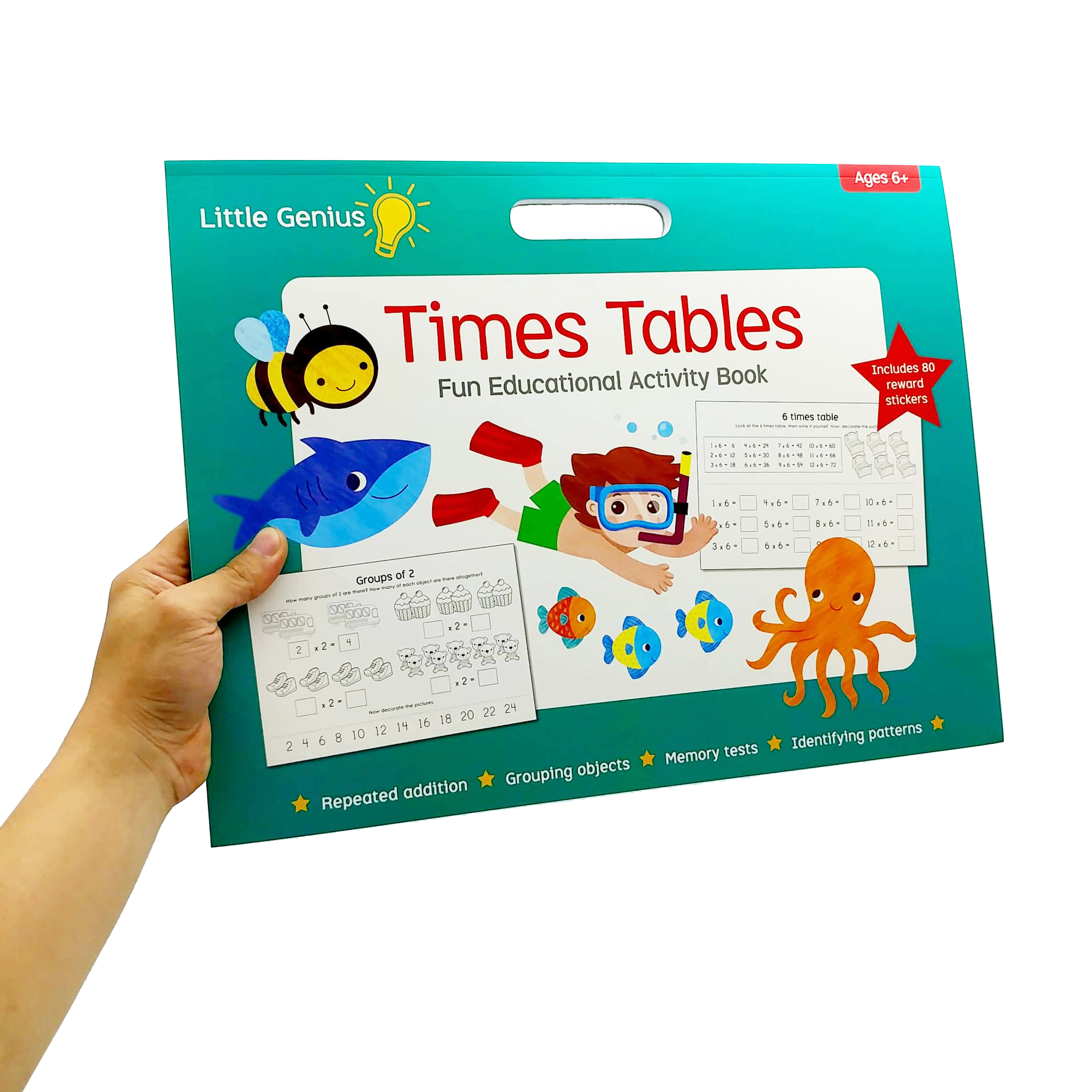 Sách Ngoại Văn - Fahasa - Little Genius: Times Table Fun Educational Activity Book