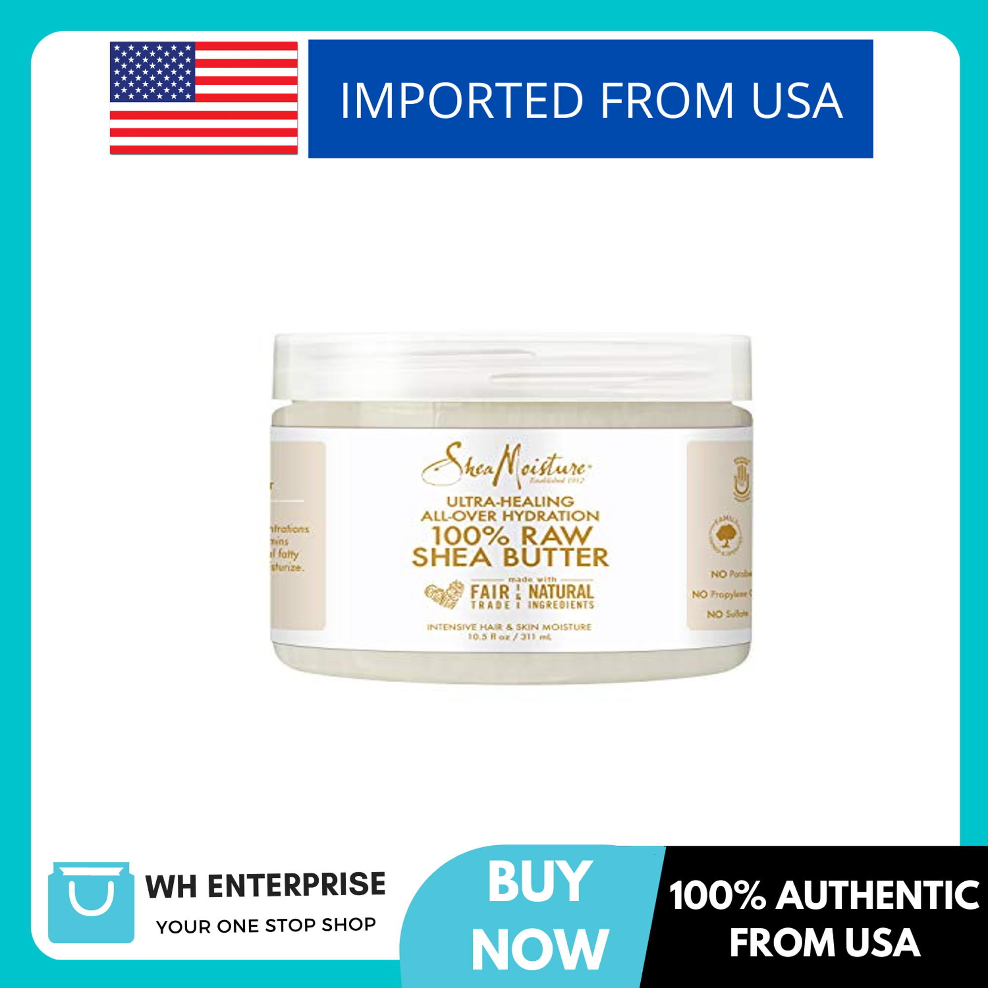 shea moisture ultra hydration 100 raw shea butter