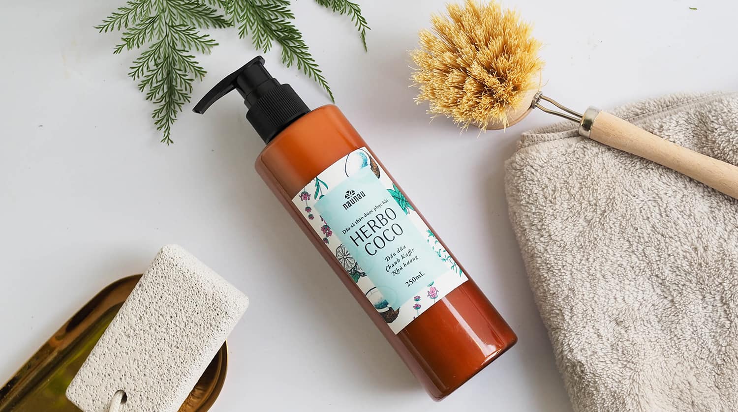 DẦU XẢ HERBO COCO 300ML
