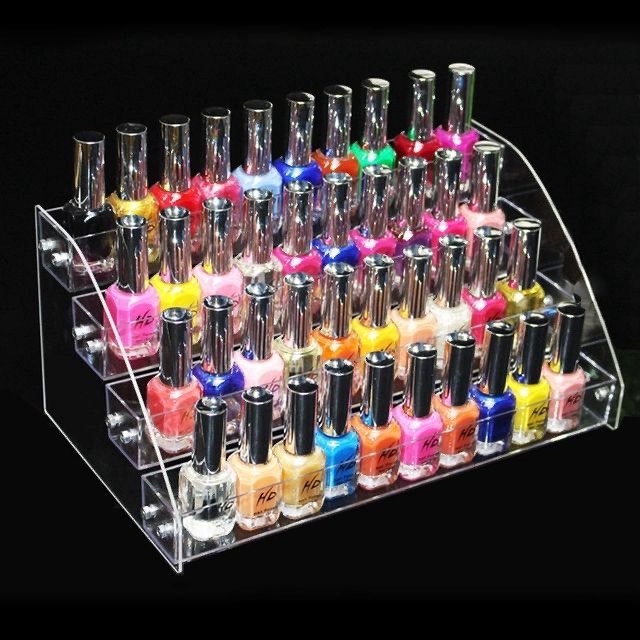 Kệ mica trưng bày sơn móng tay, kệ đựng đồ nail