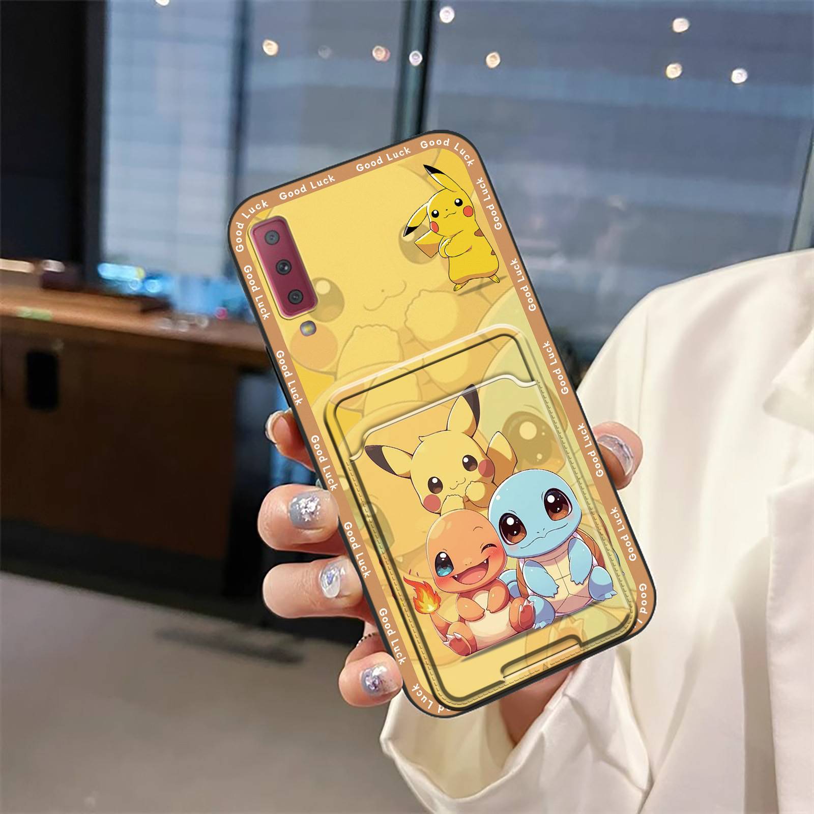 Shockproof%20Graffiti%20Phone%20Case%20For%20Samsung%20Galaxy%20A7%202018/A750%20Waterproof%20Cartoon%20Anti-dust%20Durable%20Full%20wrap%20Back%20Cover%20-%20Image%204