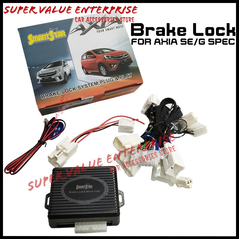 PERODUA AXIA G/SESpec 2 in 1 Foot Brake Lock / Lock & Unlock Switch