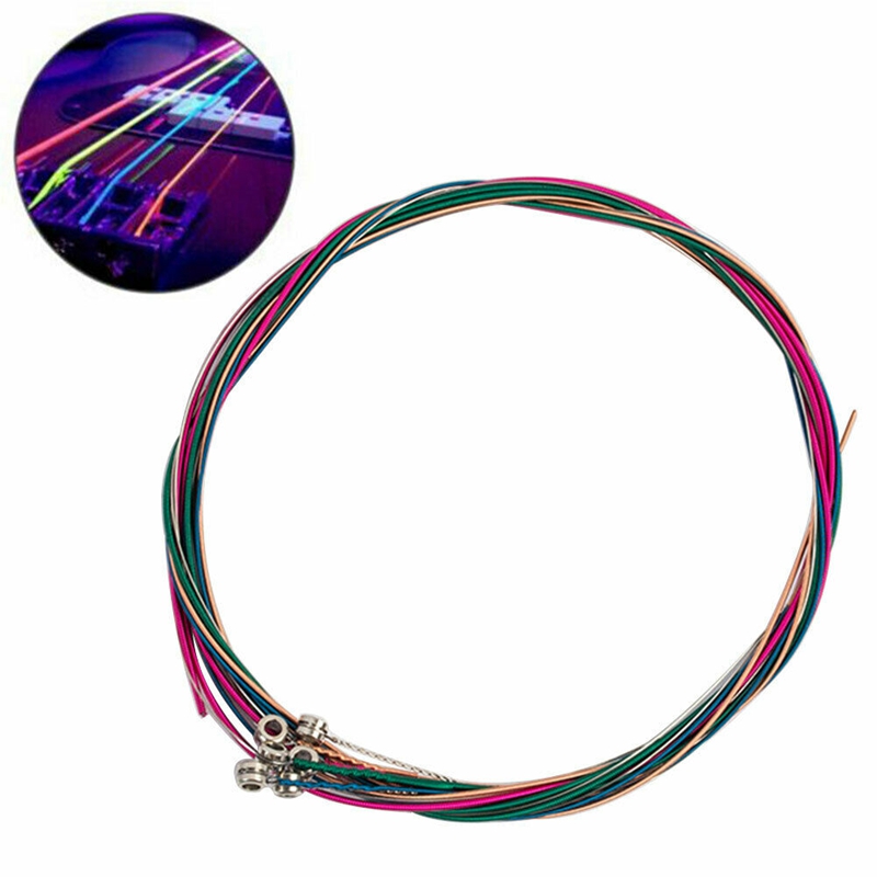 6Pcs/Set Acoustic Guitar String Replacement Steel String for Musical