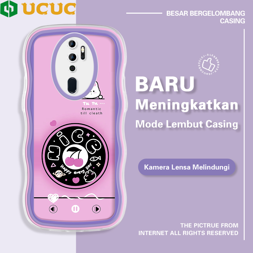 Local Ready Ucuc Casing Ponsel Untuk Oppo A18 A38 A96 A95 A93 A92 A91 A9 2020 A78 4g A58 4g 6607