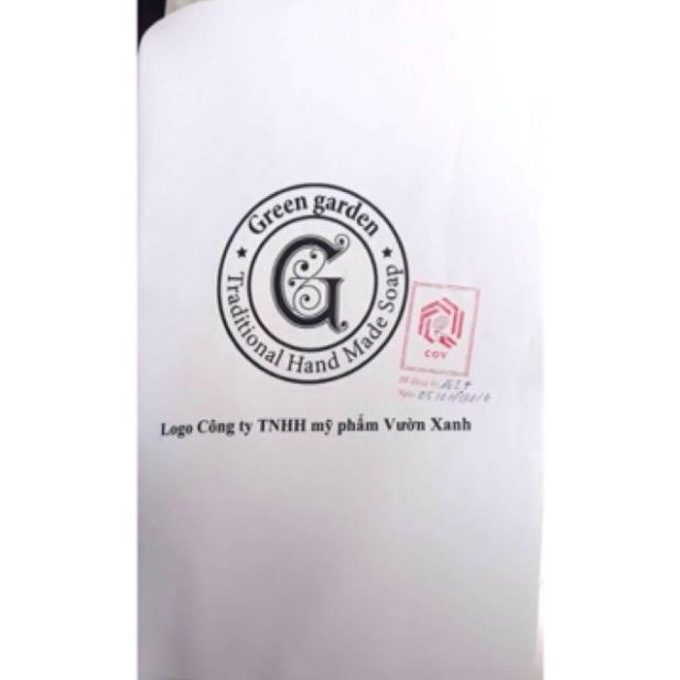 (2023) 100gr xà phòng handmade matcha Greengarden (Green Garden Matcha Soap)