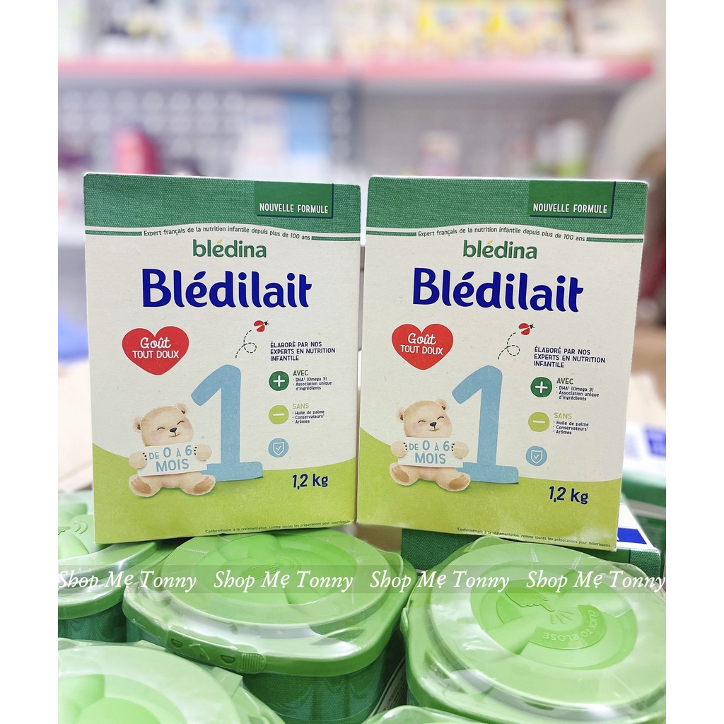 Sữa bột Bledilait Bledina Pháp số 1 2 3 loại 400g